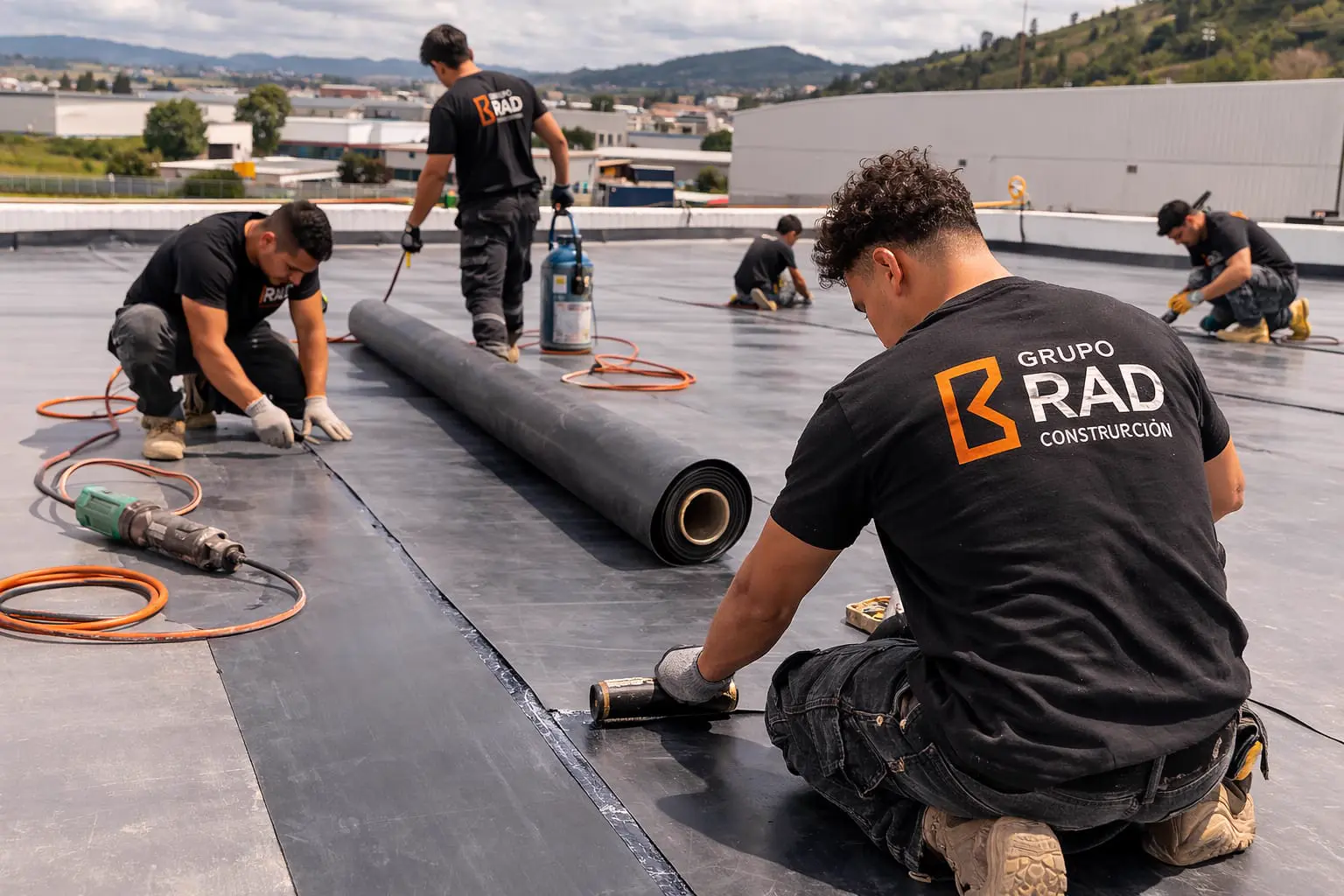 Instalación Impermeabilizante — Grupo RAD Construcción